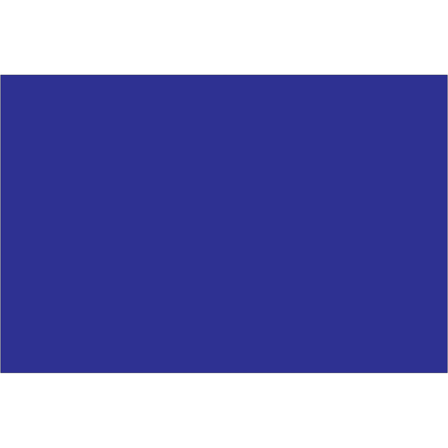 Professional 4" x 6" dark blue inventory rectangle labels designed for warehouse, shipping, and logistics operations. Write-on paper construction works with pens and markers for clear, legible labeling. 500 labels per roll with compatible tabletop and wall-mount dispensers available.