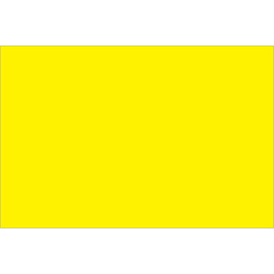 High-visibility 4x6" fluorescent yellow inventory rectangle labels deliver instant product recognition across warehouses and shipping operations. Each roll contains 500 writable labels compatible with standard pens and markers. Pair with Packrift's tabletop or wall-mounted label dispensers for streamlined application.
