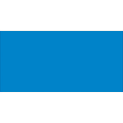 Professional 2" x 4" light blue inventory rectangle labels on a convenient 500-label roll. Paper material accepts pen, marker, and standard printing for quick warehouse identification. Ships immediately with compatible tabletop and wall-mount dispenser options available.