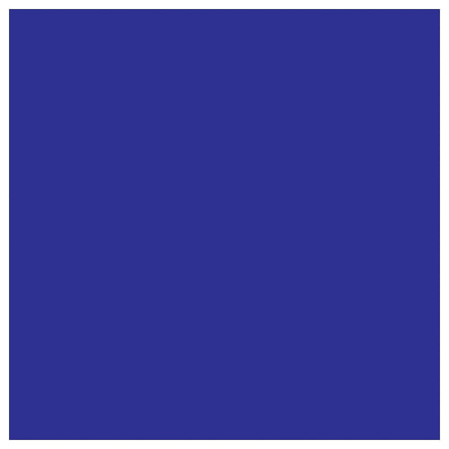 4x4 Dark Blue Paper Inventory Rectangle Labels 500/Roll DL638B - alias listing