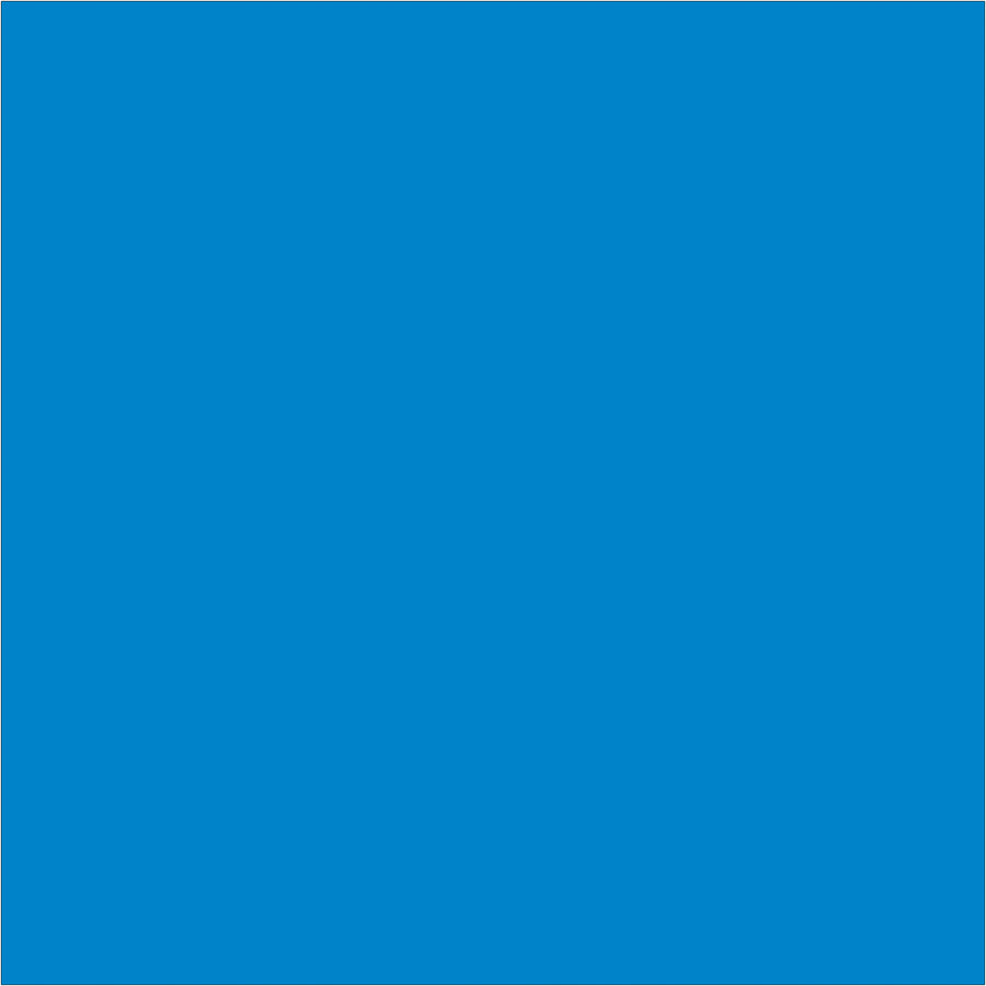 Bright light blue 4x4" rectangle inventory labels make quick visual identification and manual notation effortless in any warehouse or logistics operation. 500 labels per roll on paper stock with excellent pen and marker adhesion. Compatible with standard tabletop and wall-mount dispensers for streamlined label application.