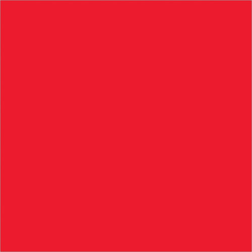 High-visibility fluorescent red rectangle labels designed for instant warehouse identification. These 4x4