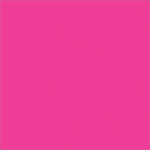 High-visibility fluorescent pink rectangle labels measuring 4