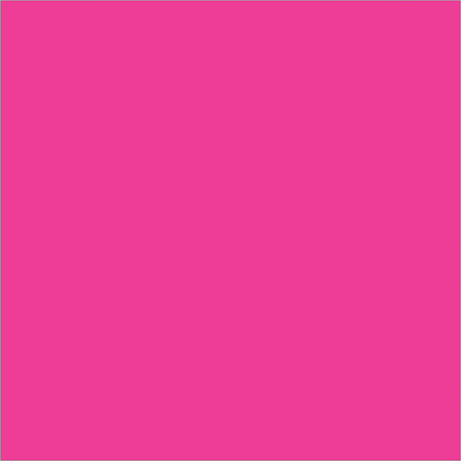 High-visibility fluorescent pink rectangle labels measuring 4" x 4" on durable paper stock. 500 labels per roll, write-on compatible with pens and markers for quick inventory identification. Pair with Packrift's compatible tabletop or wall-mount dispensers for streamlined warehouse workflows.