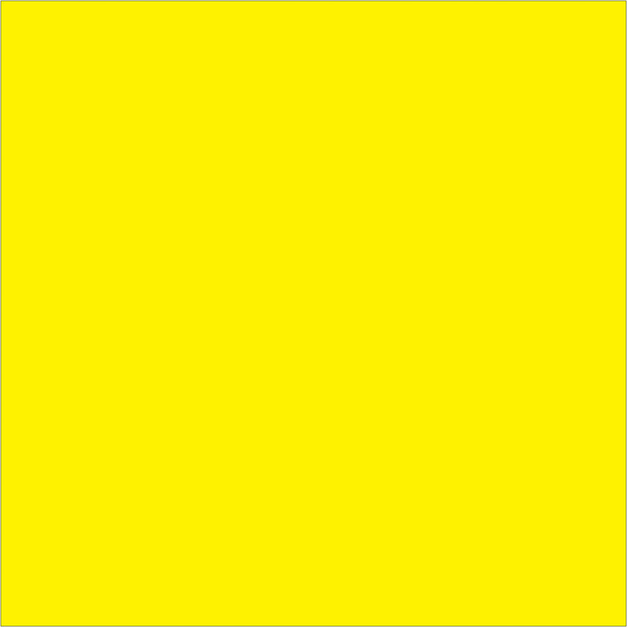 Maximize inventory visibility with 4x4" fluorescent yellow rectangle labels. 500 per roll on durable paper that accepts pen and marker marking. Quick integration with Packrift's tabletop and wall-mount dispensers keeps your warehouse organized and compliant.
