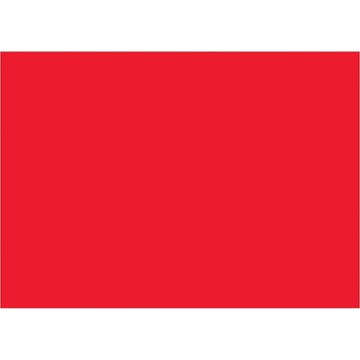 Maximize warehouse visibility with these 5x7" fluorescent red inventory rectangle labels. 500 labels per roll on bright paper material that accepts pen or marker writing. Pair with compatible tabletop or wall-mount dispensers for seamless logistics operations.