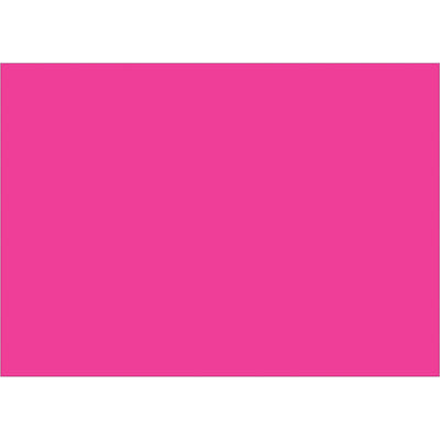 Bright fluorescent pink 5x7" inventory labels on easy-to-use 500-label rolls. Pen and marker-friendly paper stock ensures legible, durable marking for warehouse and logistics operations. Compatible with Packrift tabletop and wall-mount label dispensers for streamlined application.