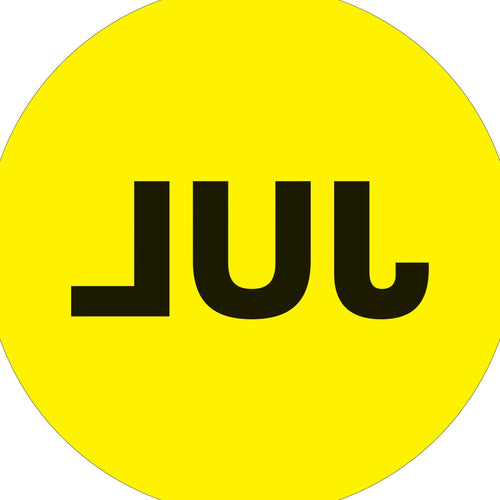1 in Fluorescent Yellow Circle JUL Month Labels 500/Roll DL6729 - alias listing