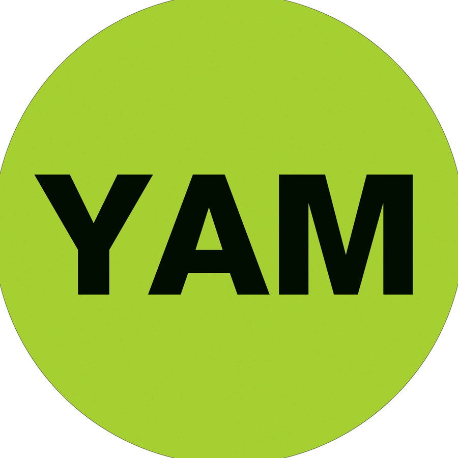 2 in Fluorescent Green MAY Month Labels Paper 500/Roll DL6739 - alias listing