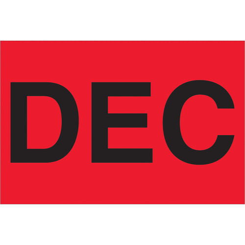 Organize shipments and inventory with high-visibility fluorescent red 