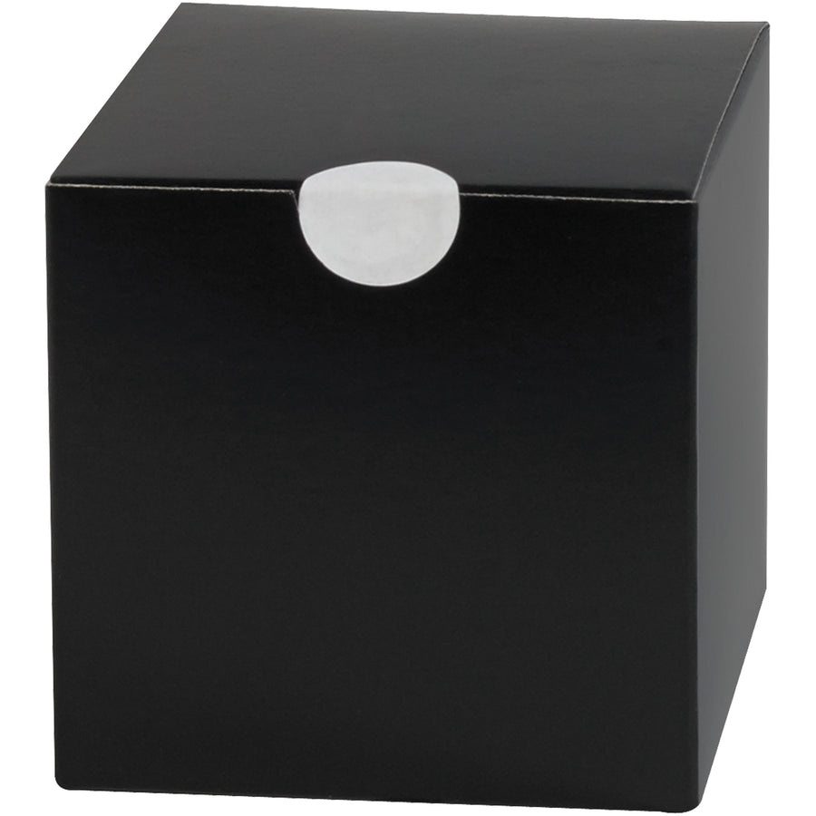 Professional 1" diameter white perforated circle paper mailing labels designed for efficient envelope and box sealing. Each roll contains 5,000 labels with strategically placed perforation that designates the opening point, reducing material waste and preventing tear damage. Ideal for e-commerce fulfillment, logistics operations, and high-volume mailing applications.