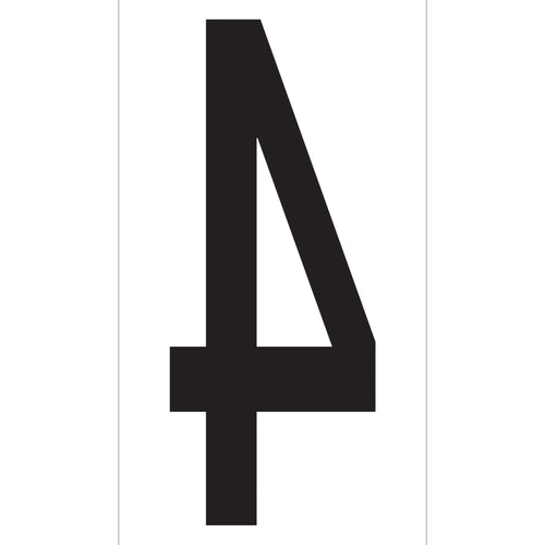 3.5 in Vinyl Warehouse Number Labels Permanent Adhesive 50/Case DL9304 - alias listing