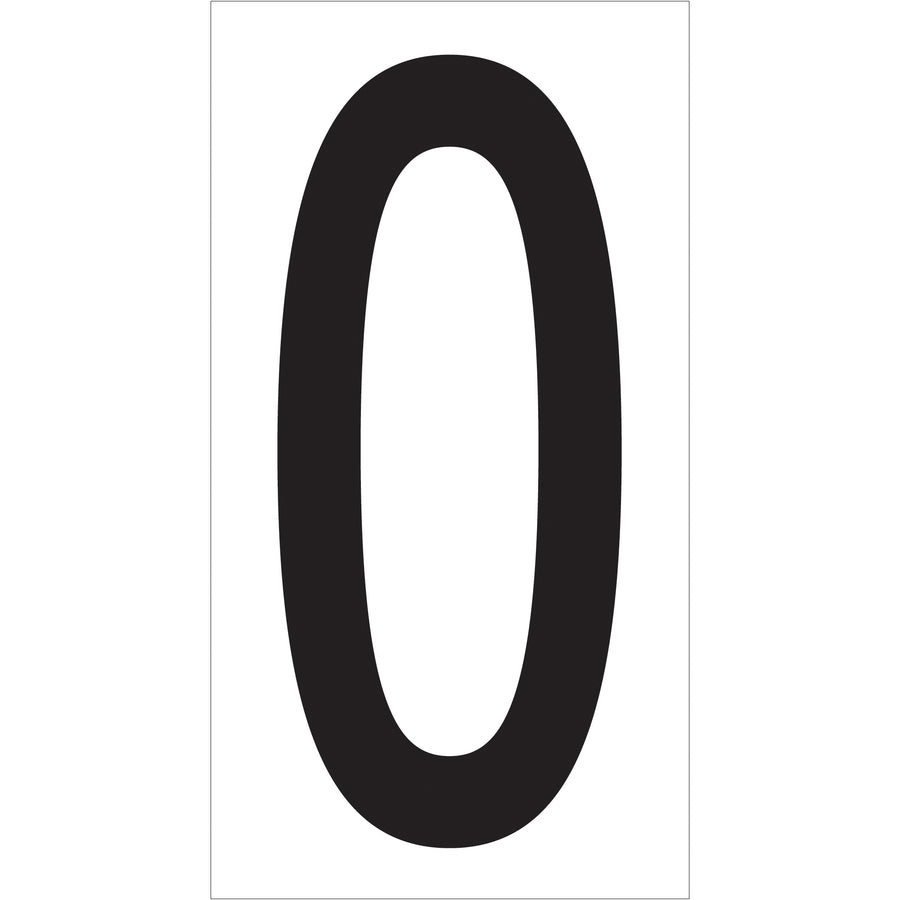 Quickly mark warehouse locations and racks with these 3.5" vinyl letter labels featuring permanent adhesive backing. Each case contains 50 labels (4" x 2.125" label size) in bold black/white for maximum visibility across your facility.