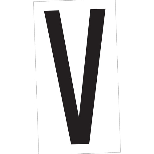 3.5 in Black/White Vinyl Warehouse Letter Labels 50/Case DL9310V - alias listing