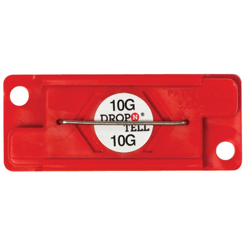 Protect your shipments with 10G Drop-N-Tell¬Æ self-stick shipping indicators that visibly alert receivers to potential impact damage during transit. Measuring 2