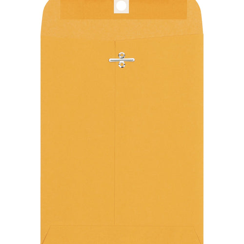 9.5x6.5 28 lb Kraft Clasp Envelopes 1000/Case EN1002 - alias listing