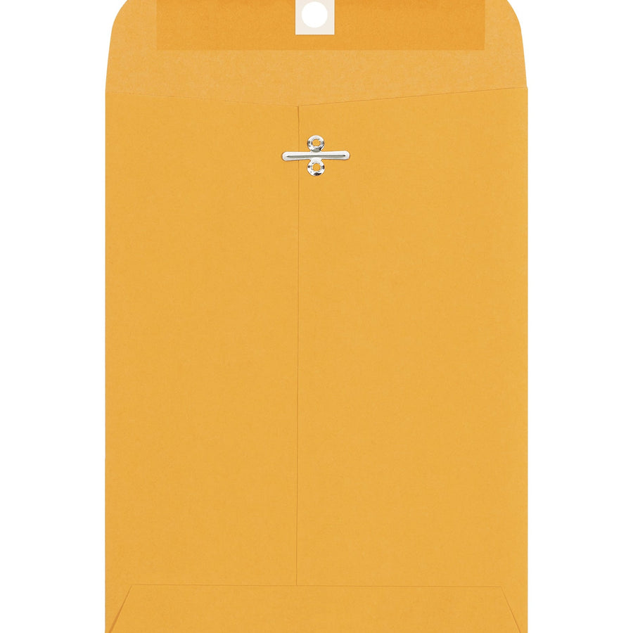 9.5x6.5 28 lb Kraft Clasp Envelopes 1000/Case EN1002 - alias listing