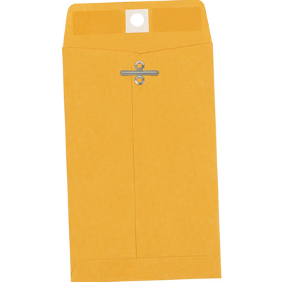 6 3/8 x 4 in 28 lb Kraft Clasp Envelopes Reusable 1000/Case EN1014 - alias listing