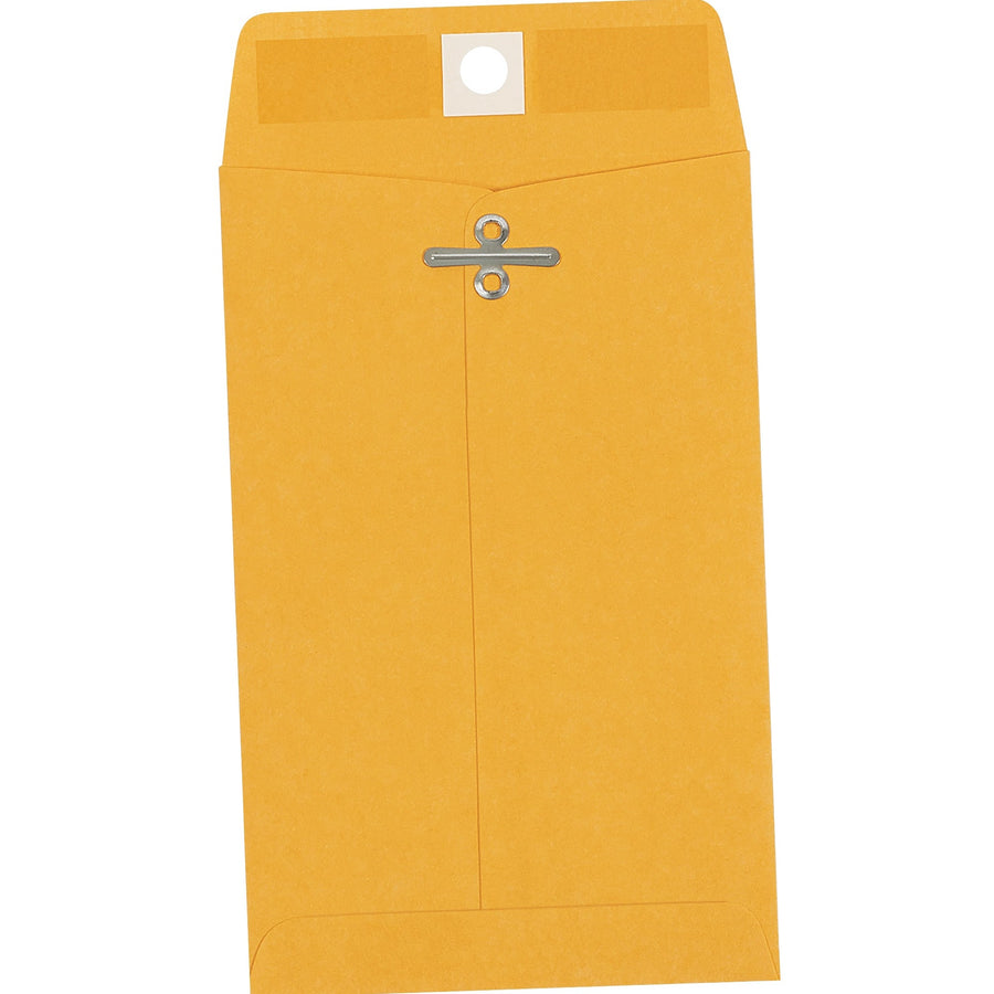 6 3/8 x 4 in 28 lb Kraft Clasp Envelopes Reusable 1000/Case EN1014 - alias listing