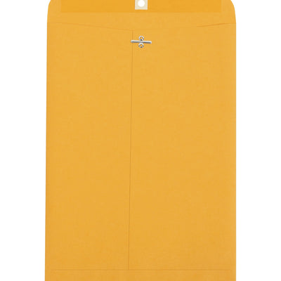 9.25x14.5 28 lb Kraft Clasp Envelopes 500/Case EN1018 - alias listing