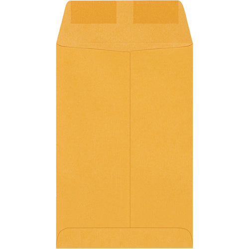 Heavily gummed 9x6 kraft envelopes deliver a reliably secure seal for your mailroom operations. Made from strong 28 lb. paper stock with opaque construction to protect contents from view. Ships as a case of 2,500 units‚the cost-efficient choice for high-volume mailers.
