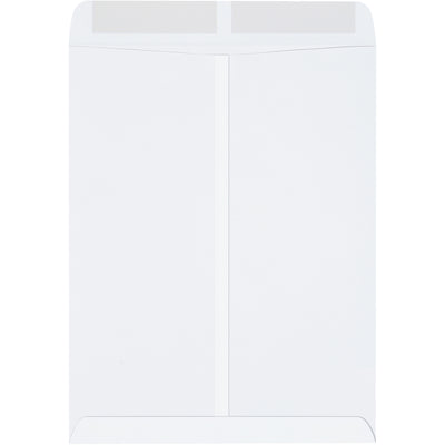 Heavily gummed 10x13" white envelopes deliver a secure, tamper-evident seal for critical mailings. Made from durable 28 lb. paper stock with opaque finish to protect contents from view. Order by the case (500 units) and streamline your mailroom operations.