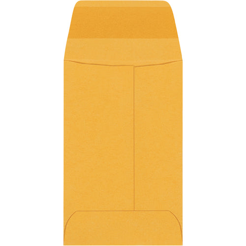 Heavily gummed kraft envelopes deliver a secure, tamper-evident seal every time. Made from durable 28 lb. paper stock with opaque finish to protect contents. Buy by the case (5,000 units) for maximum cost efficiency on mailroom and bulk mailing needs.