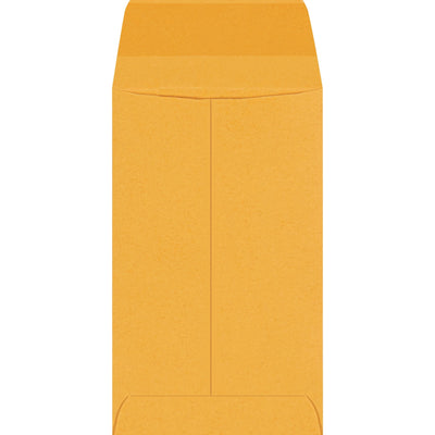 4 1/4 x 2 1/2 in 28 lb Kraft Gummed Envelopes 5000/Case EN1029 - alias listing