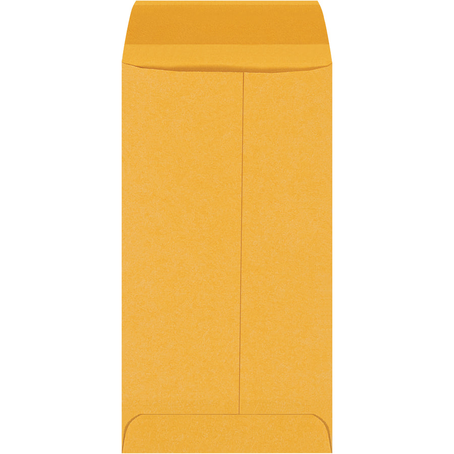 Secure, professional kraft gummed envelopes built for high-volume mailrooms and shipping operations. Heavy-duty 28 lb. paper stock with opaque construction prevents content visibility, while heavily gummed flaps ensure tamper-proof seals every time. Bulk case of 5,000 units delivers cost-effective mailing solutions.