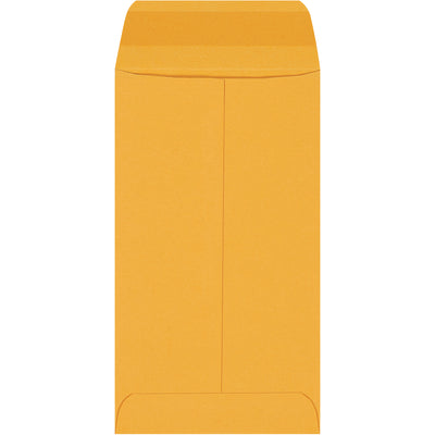 Kraft gummed envelopes with heavy-duty adhesive flaps for a tamper-proof seal. Made from strong 28 lb. paper stock with opaque material that protects contents from view. Sold as a full case of 5000 envelopes for maximum value and convenience.
