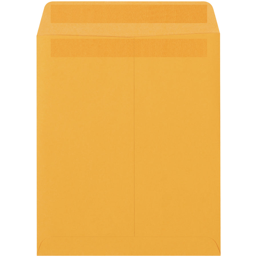 Eliminate sealing delays with Kraft Redi-Seal envelopes that require zero moisture‚just fold, press, and ship. These durable 28 lb. paper stock envelopes measure 9.5" x 12.5" and come in a case of 500, making them ideal for high-volume mailrooms and shipping operations.