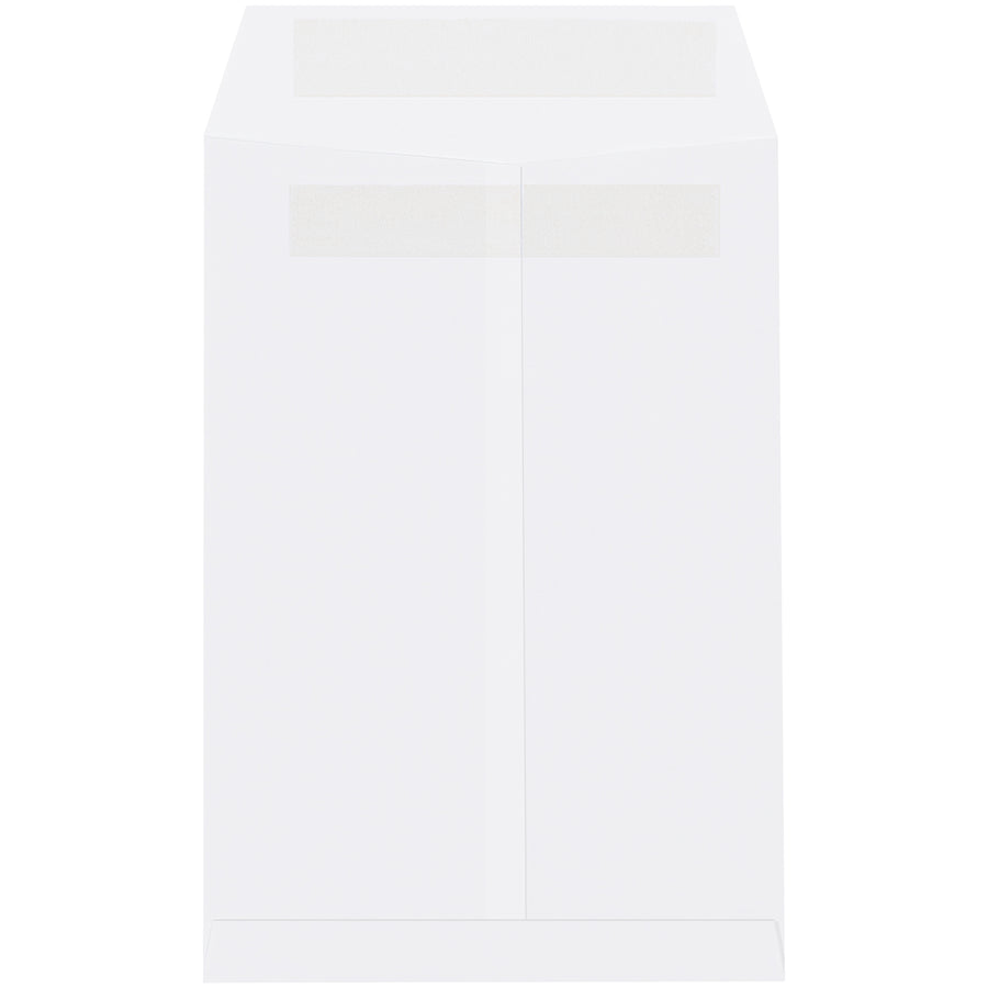 Speed up mailroom operations with Redi-Seal self-seal envelopes that require zero moisture–just fold, press, and seal. These durable 9" x 6" business mailers are made from premium 28 lb. paper stock and sold in cases of 1000 for reliable bulk mailing and shipping compliance.