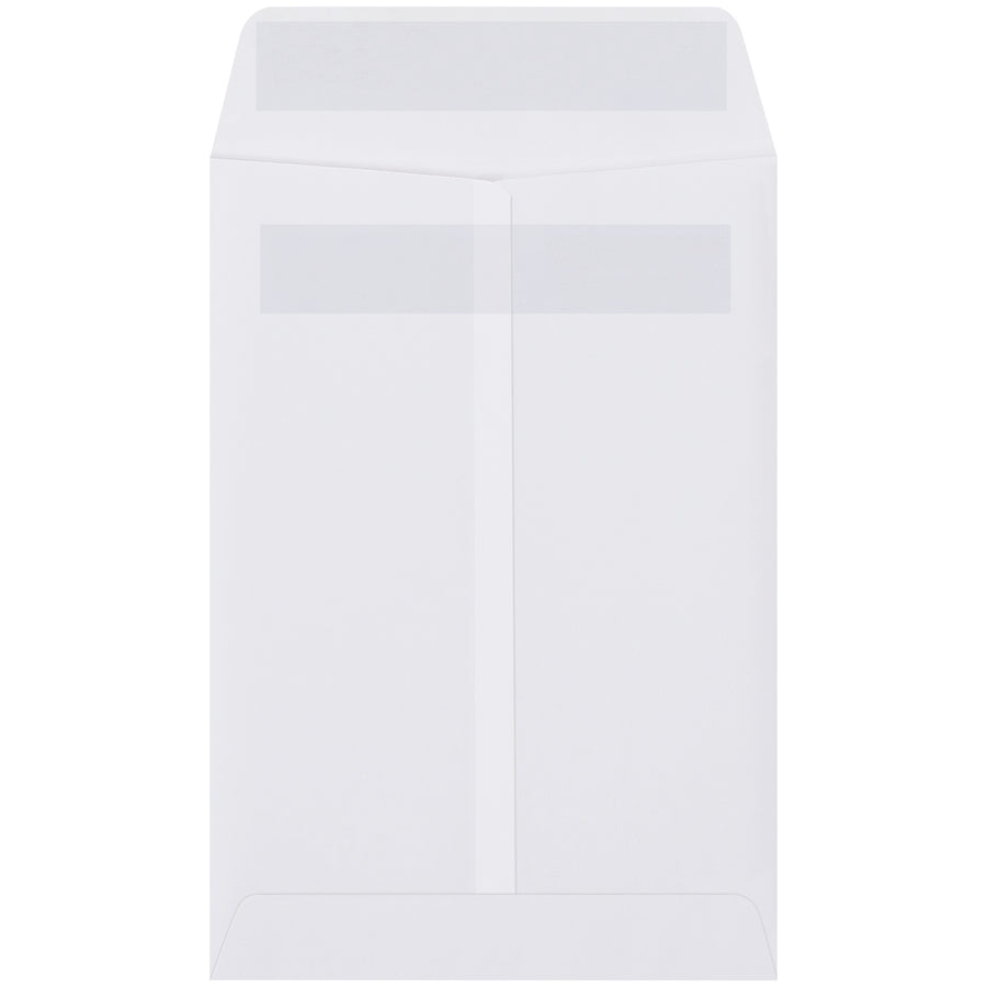 Save mailroom time with our 6.5" x 9.5" white Redi-Seal envelopes–no moisture required. Simply fold, press, and mail. Durable 28 lb. paper stock handles professional correspondence and shipping with ease. Sold by the case of 1000.