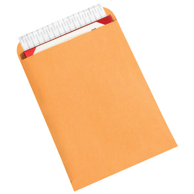Speed up your mailroom with 9 x 12" self-seal kraft envelopes that require zero moisture–just peel and seal. Constructed from durable 28 lb. paper stock with a protected adhesive strip that stays clean on the shelf. Sold by the case of 500 for maximum cost efficiency.