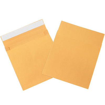 Speed up your mailroom with these 12 x 10 x 2" kraft expandable self-seal envelopes that require zero moisture‚just peel and seal in seconds. Built from durable 40 lb. paper stock with expandable sides to handle bulky items safely. Each case contains 100 envelopes ready to ship.