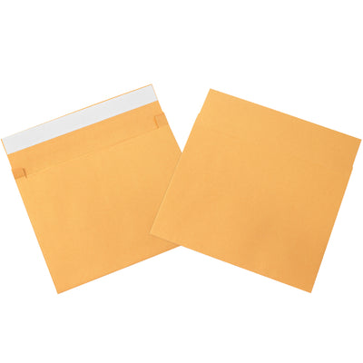 Speed up your mailroom with these 15x10x2" kraft expandable self-seal envelopes that require zero moisture to seal. Constructed from durable 40 lb. paper stock with side expansion for bulky items, these peel-and-seal mailers ship 100 per case and feature a protected tear strip that keeps adhesive dust-free for extended shelf life.