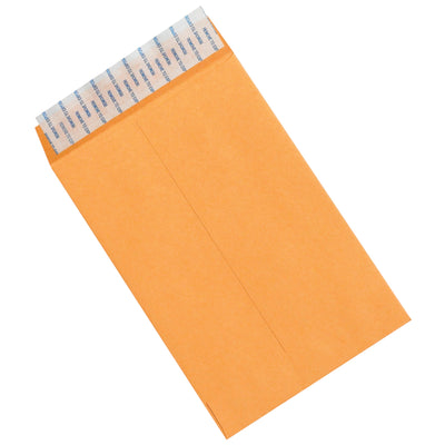 Speed up your mailroom with our 6x9" kraft self-seal envelopes‚no moisture or equipment needed. Simply peel, seal, and ship. Constructed from durable 28 lb. paper stock with a dust-resistant tear strip for reliable shelf life. Sold by the case of 500 for maximum efficiency.