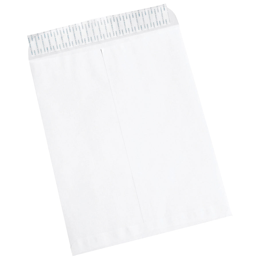 Eliminate moisture-sealing delays with these white self-seal envelopes. Simply peel and seal in seconds with durable 28 lb. paper construction. Perfect for high-volume mailrooms‚500 envelopes per case ensure consistent, professional shipping compliance.