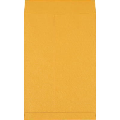 Protect oversized documents, prints, and catalogs with these 12.5 x 18.5" kraft jumbo envelopes made from durable 28 lb. paper stock. Ungummed flaps enable cost-effective reuse, reducing packaging waste and expenses. Sold in cases of 100 for bulk mailroom and shipping needs.
