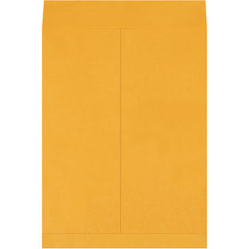 Ship oversized documents, prints, and flat items with our 20 x 15" kraft jumbo envelopes. Ungummed flaps enable reuse, reducing packaging costs. 28 lb. paper stock provides durability for mailroom and warehouse operations–100 envelopes per case.