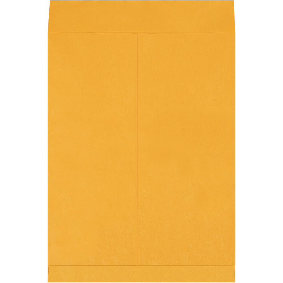 Ship oversized documents, prints, and flat items with our 20 x 15" kraft jumbo envelopes. Ungummed flaps enable reuse, reducing packaging costs. 28 lb. paper stock provides durability for mailroom and warehouse operations–100 envelopes per case.