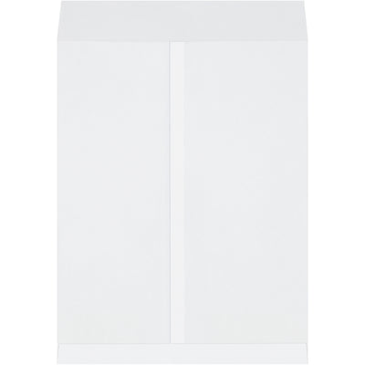 Professional-grade 22 x 17" white jumbo envelopes built for oversized documents, prints, and flat items. Made from durable 28 lb. paper stock with ungummed flaps for easy reuse and cost savings. Sold in cases of 250 for consistent mailroom operations and reliable shipping compliance.