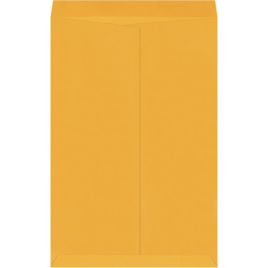 Protect oversized documents and printed items with our 24x36" kraft jumbo envelopes. Ungummed flaps allow multiple uses, reducing packaging costs per shipment. Heavy-duty 28lb paper stock provides durability for mailroom and warehouse operations–100 envelopes per case.