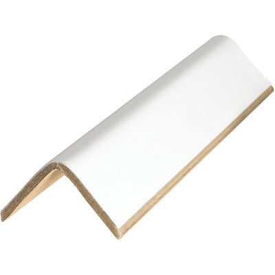 Heavy-duty .225 fibreboard edge protectors eliminate load shifting during shipping and warehousing. Each case contains 55 units of 3x3x30" protectors designed to stabilize strapped and stretch-wrapped loads while improving stacking strength for double-stacked pallets. Essential pallet protection for cost-conscious shippers.