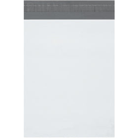 10x13x2 Expansion Poly Mailers 2.5 Mil Self-Seal White - Case of 100