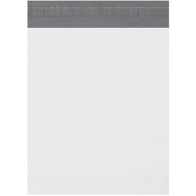 Professional-grade 11x13x2 expansion poly mailers designed for e-commerce brands shipping thicker items like books, binders, and catalogs. 2.5 mil puncture and moisture-resistant polyethylene with self-seal closure and easy tear strip. 100 mailers per case.