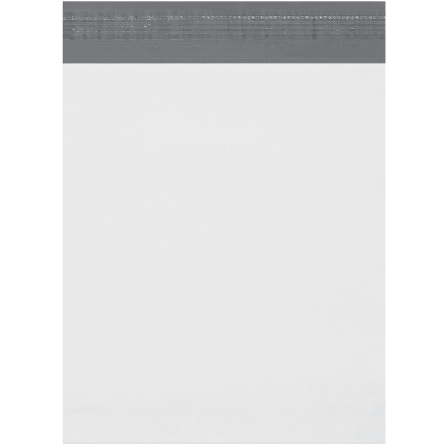 Professional-grade 11x13x2 expansion poly mailers designed for e-commerce brands shipping thicker items like books, binders, and catalogs. 2.5 mil puncture and moisture-resistant polyethylene with self-seal closure and easy tear strip. 100 mailers per case.