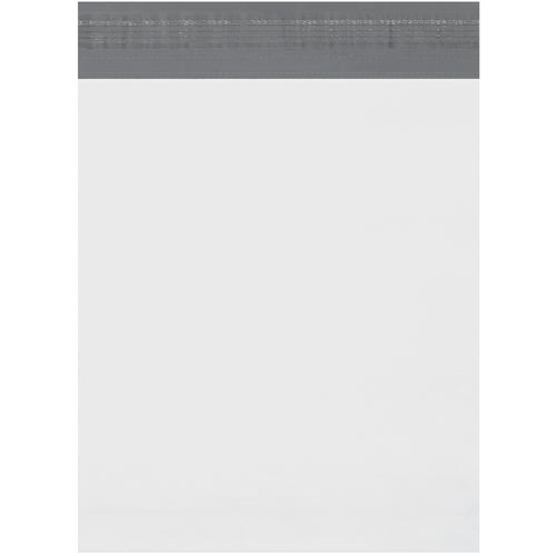 Professional-grade 11x13x2 expansion poly mailers designed for e-commerce brands shipping thicker items like books, binders, and catalogs. 2.5 mil puncture and moisture-resistant polyethylene with self-seal closure and easy tear strip. 100 mailers per case.
