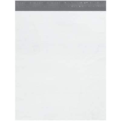 Professional-grade 20x24x4 expansion poly mailers built for e-commerce brands shipping books, binders, and catalogs. Features self-seal closure with tear strip, puncture-resistant 2.5 mil polyethylene, and gusseted design for thicker items. Sold by the case of 100.
