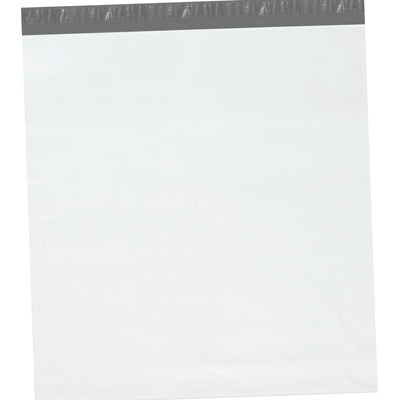 26x28x5 2.5 Mil White Self-Seal Poly Mailers 100/Case EPM26285 - alias listing